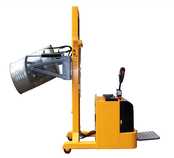 庄河市防爆油桶车（全电动油桶包夹车）