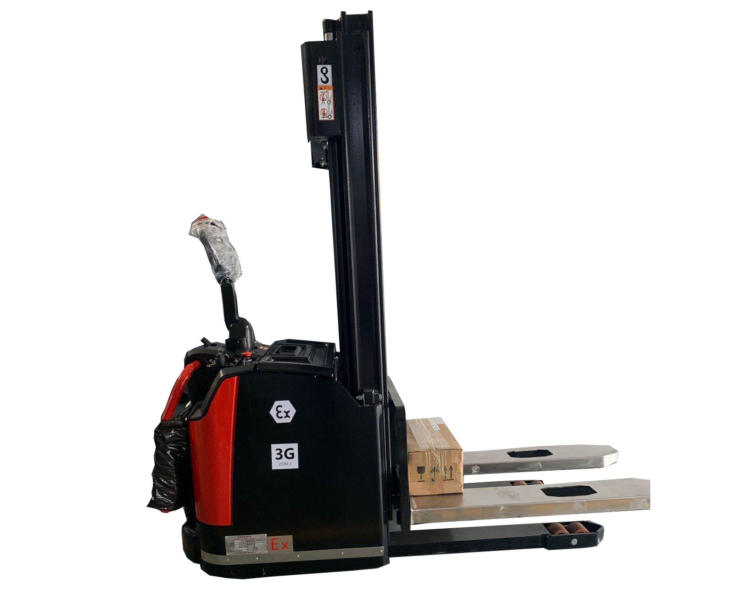 庄河市2吨站驾防爆托盘堆垛车