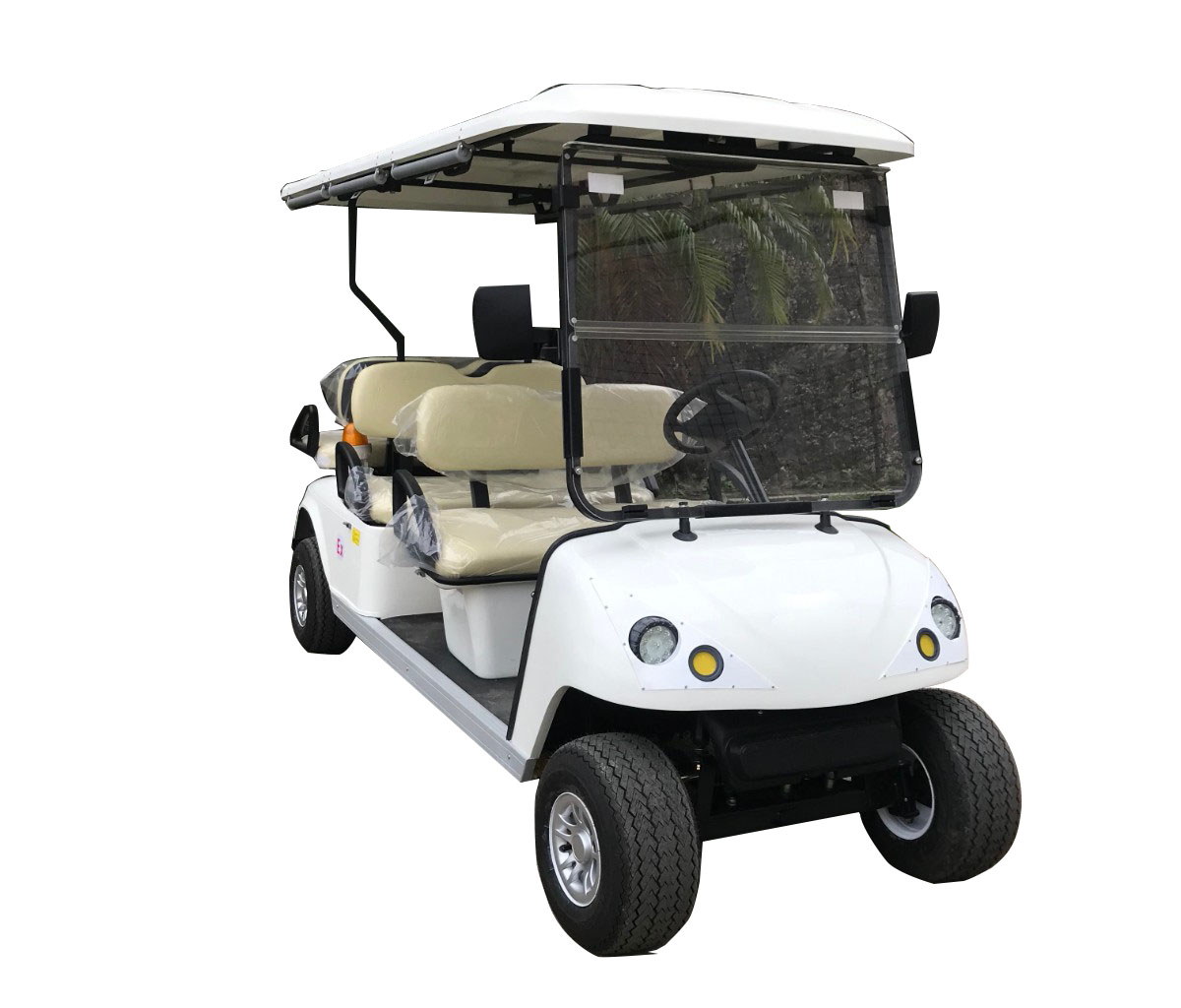 庄河市防爆四座观光车敞篷式