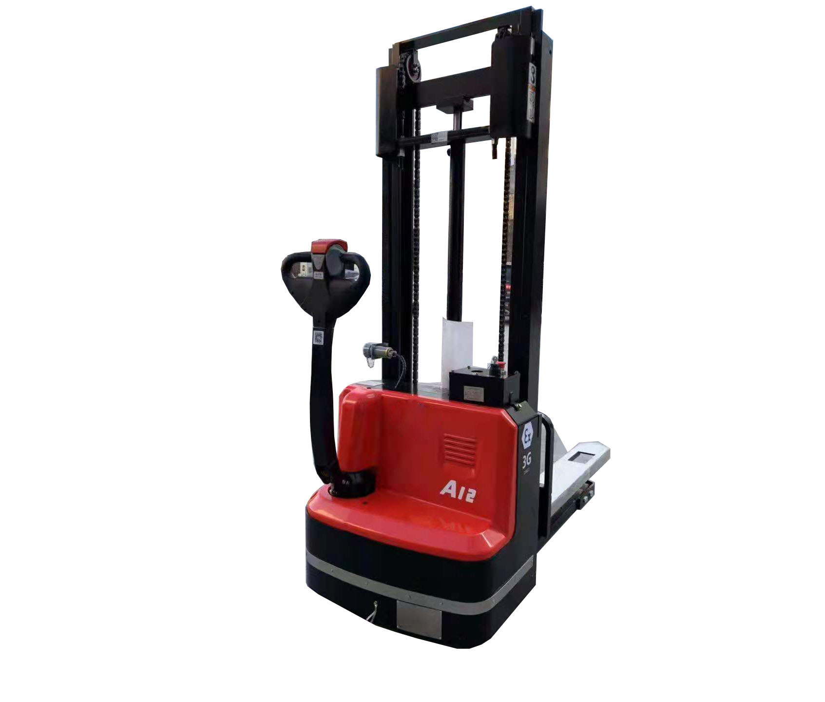 庄河市1.5吨步行式防爆托盘堆垛车