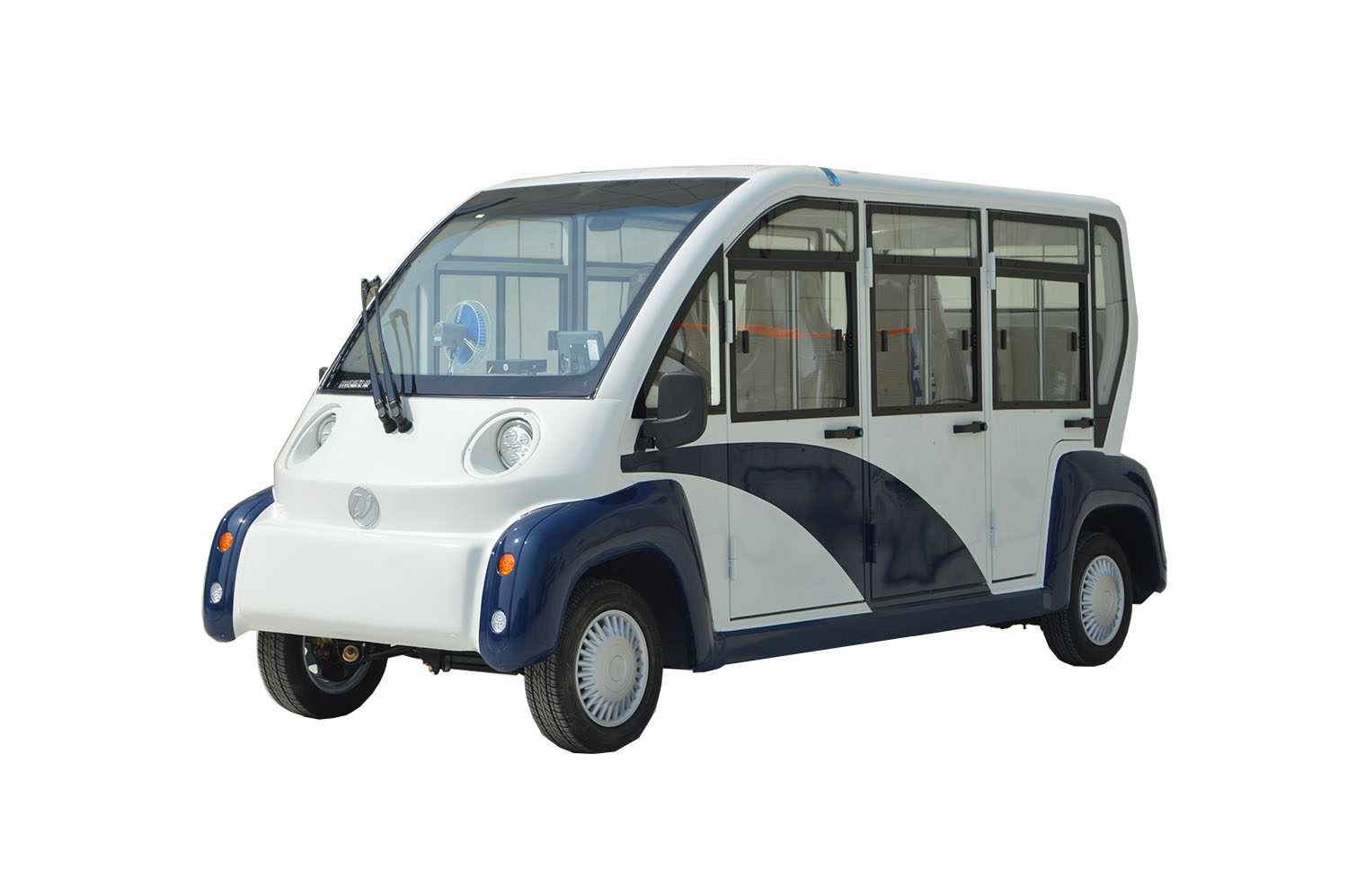 庄河市防爆六座观光车封闭式