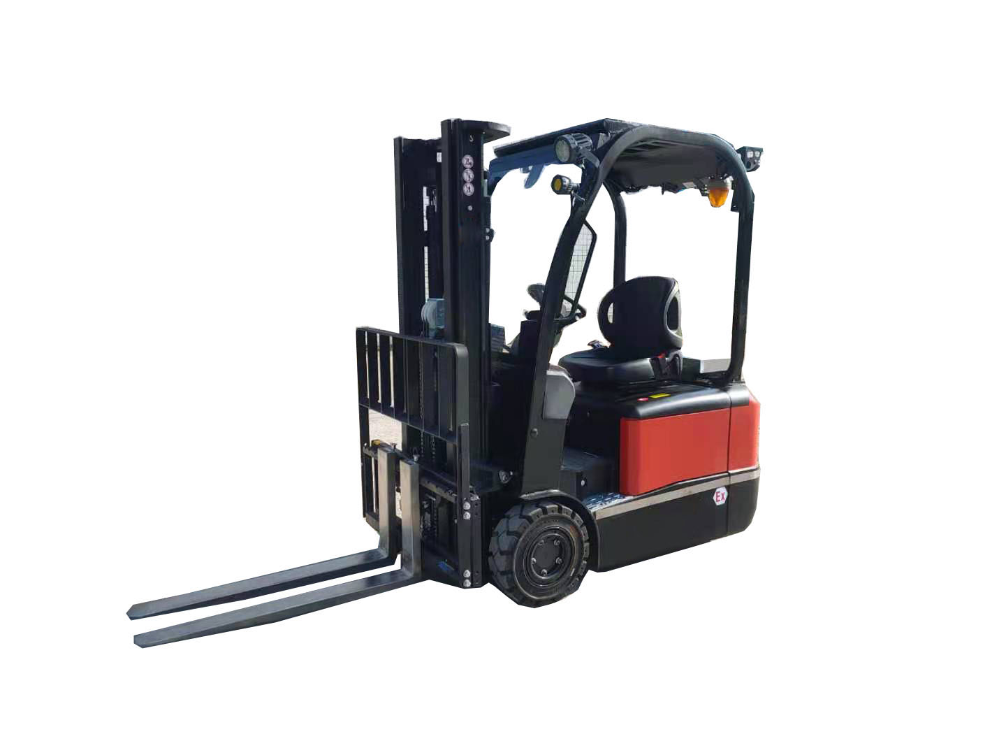 庄河市1.5吨铅酸电池三支点防爆叉车