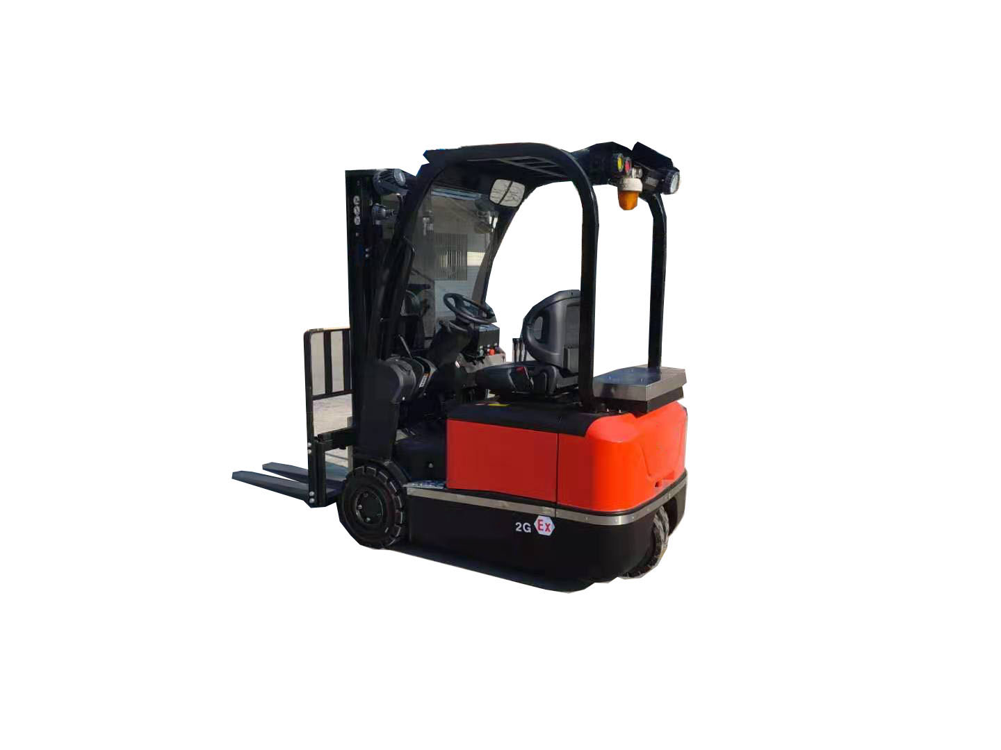 庄河市1.5吨铅酸电池三支点防爆叉车